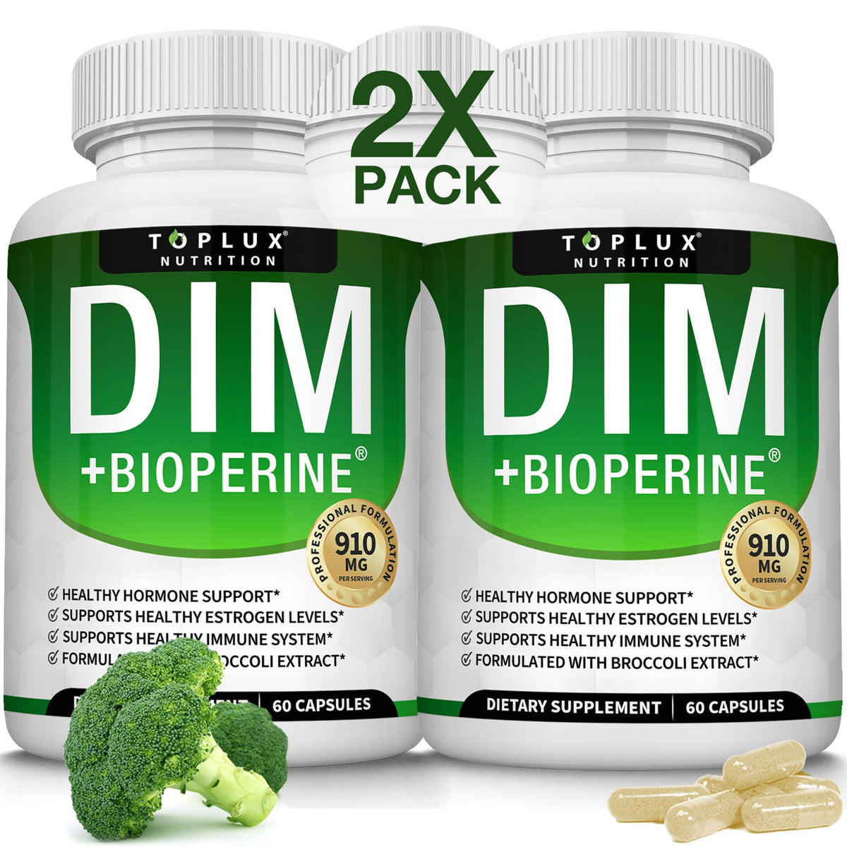 Toplux DIM Supplement 700mg Diindolylmethane