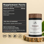 AKSHAR Ayurveda Bacopa Monnieri 500mg Brahmi Supplement - 60 Capsules - image 6