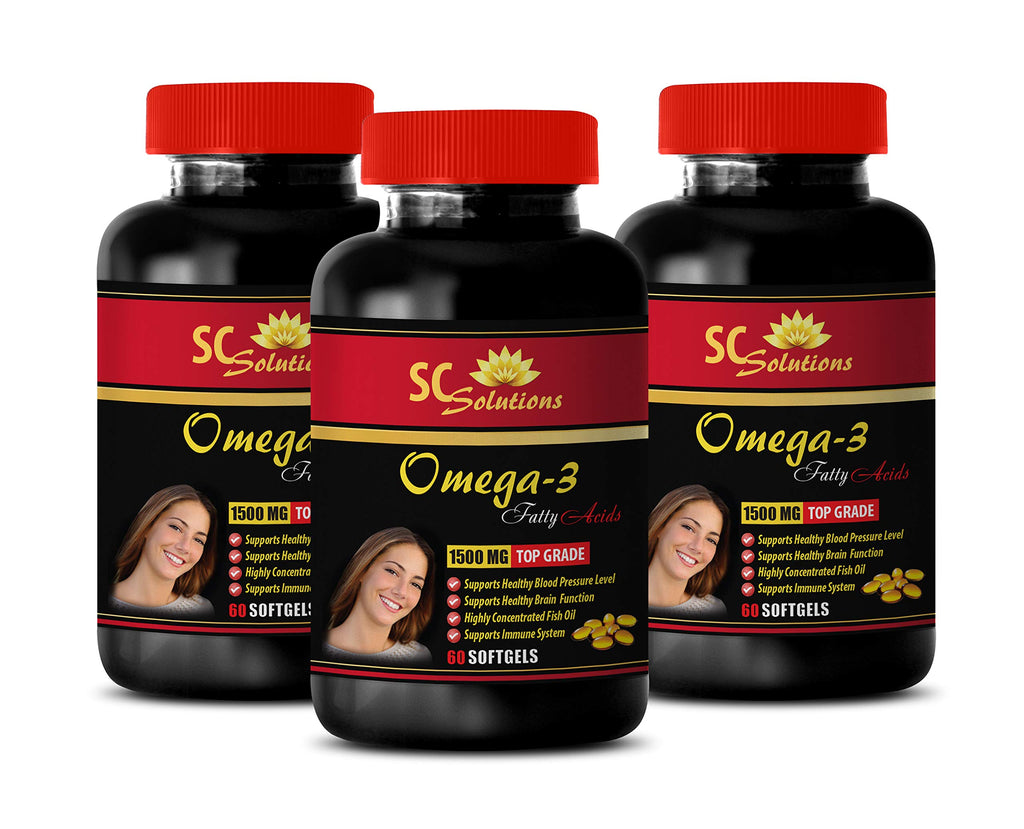 SKIN CARE SOLUTIONS Omega 8060 Fish Oil Softgels - 180 Count