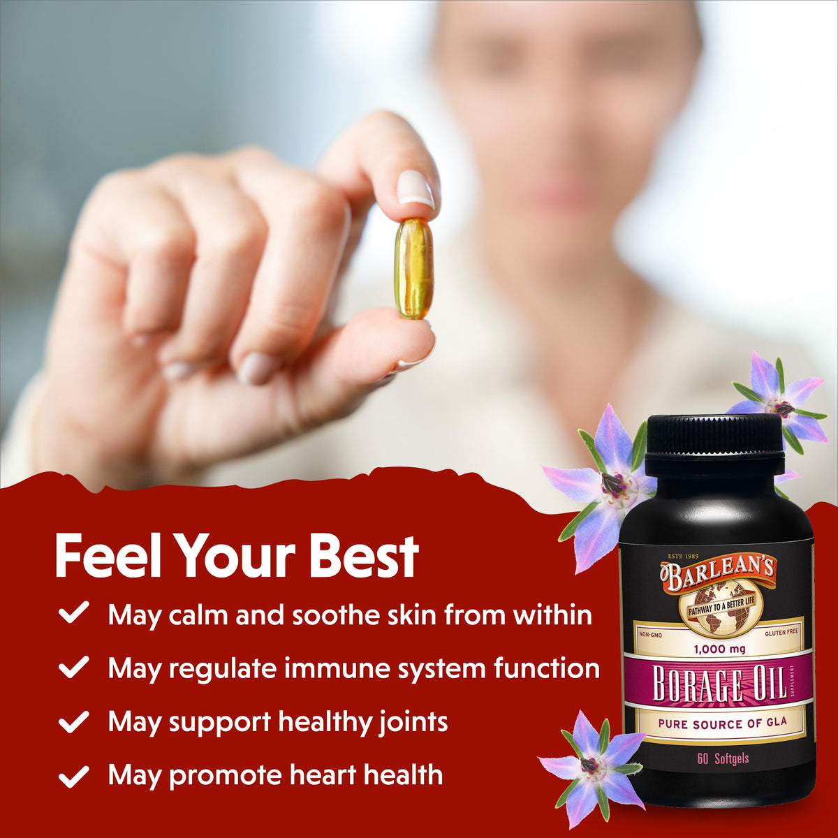 Barlean's GLA Oil Softgels