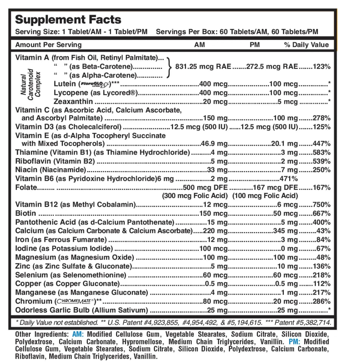 MDR Fitness Tabs AM/PM Multivitamin for Women - 120 Tablets - image 2