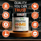 LIVEGOOD Creatine Monohydrate with HMB Powder - 30 Servings - image 8