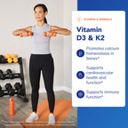 Pure Encapsulations Vitamin D3 & K2 - 120 Capsules - image 3