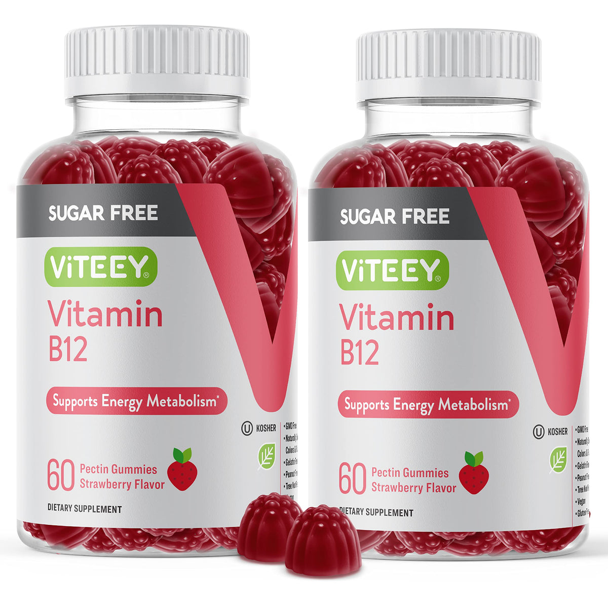 Viteey Sugar Free Vitamin B12 Gummies