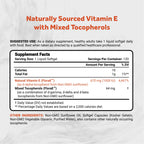 Naturalis Sunflower Vitamin E with Mixed Tocopherols