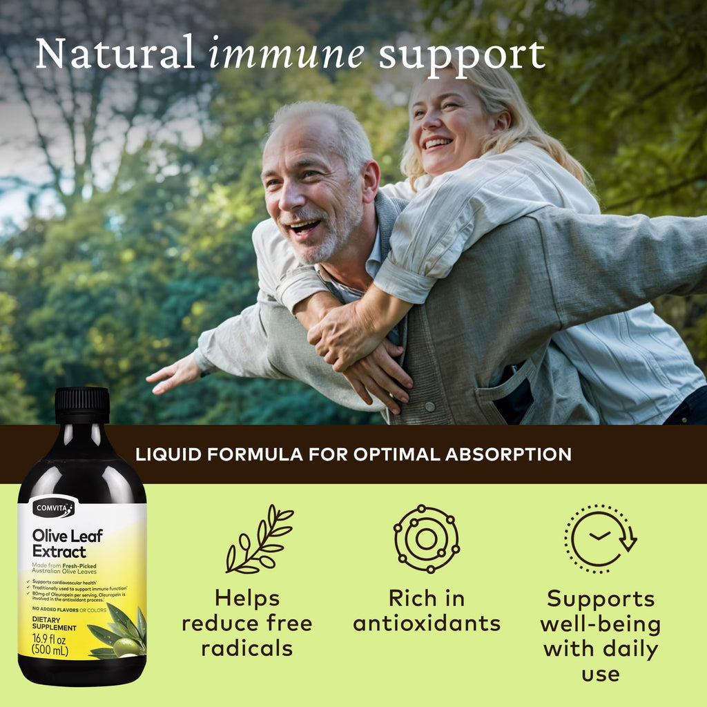 Comvita Olive Leaf Extract Liquid Immune Support - 16.9 fl oz - image 3