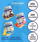 NUTRIPHARMA Quick Slim Quick Slim Meal Replacement Shakes for Weight