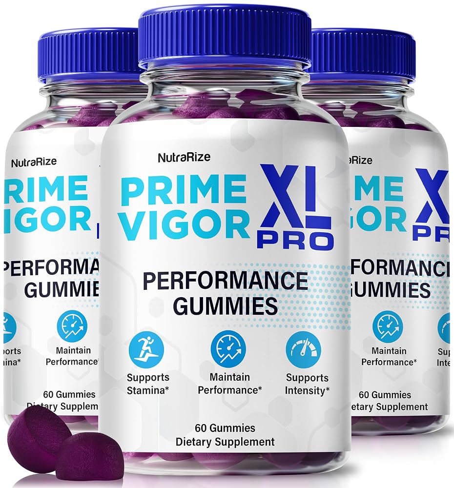 NutraRize Prime Vigor XL Pro Male Gummies - 180 Gummies