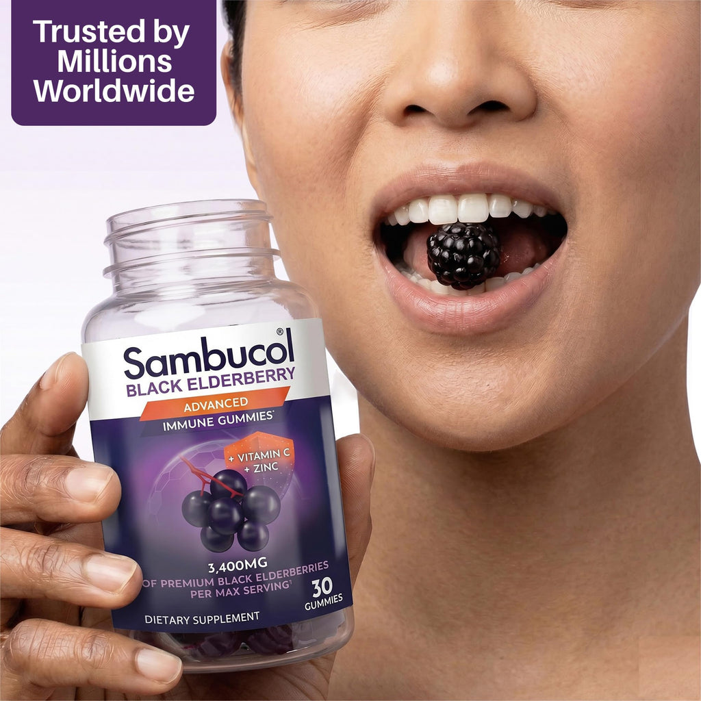 Sambucol Elderberry Gummies Immune Support - 30 Count - image 9