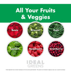 NutraOne Ideal Greens Antioxidant Superfood Powder Berry - 30 Servings - image 6