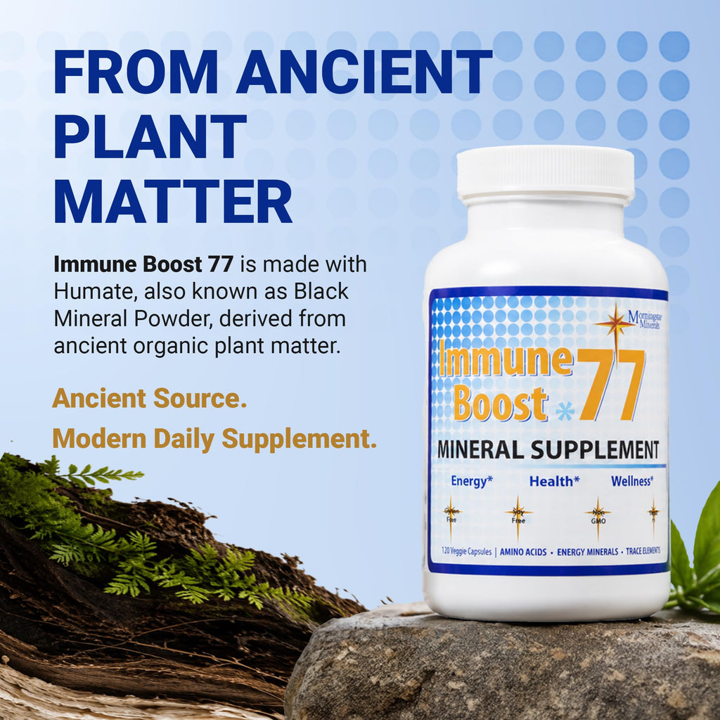 Big Man Morningstar Minerals Immune Boost 77 - 120 Vegetarian Capsules - image 3