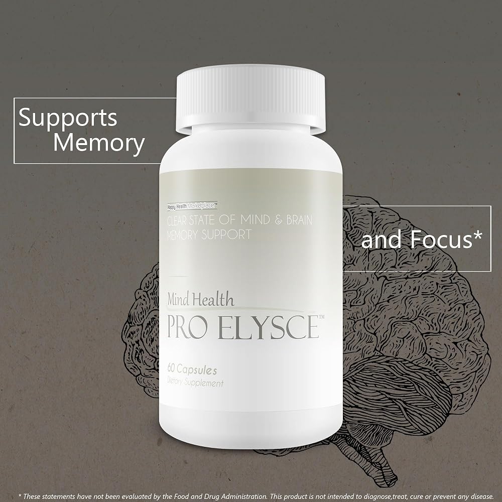 Happy Health Marketplace Mind Health Pro Elysce Brain Memory Support - image 5