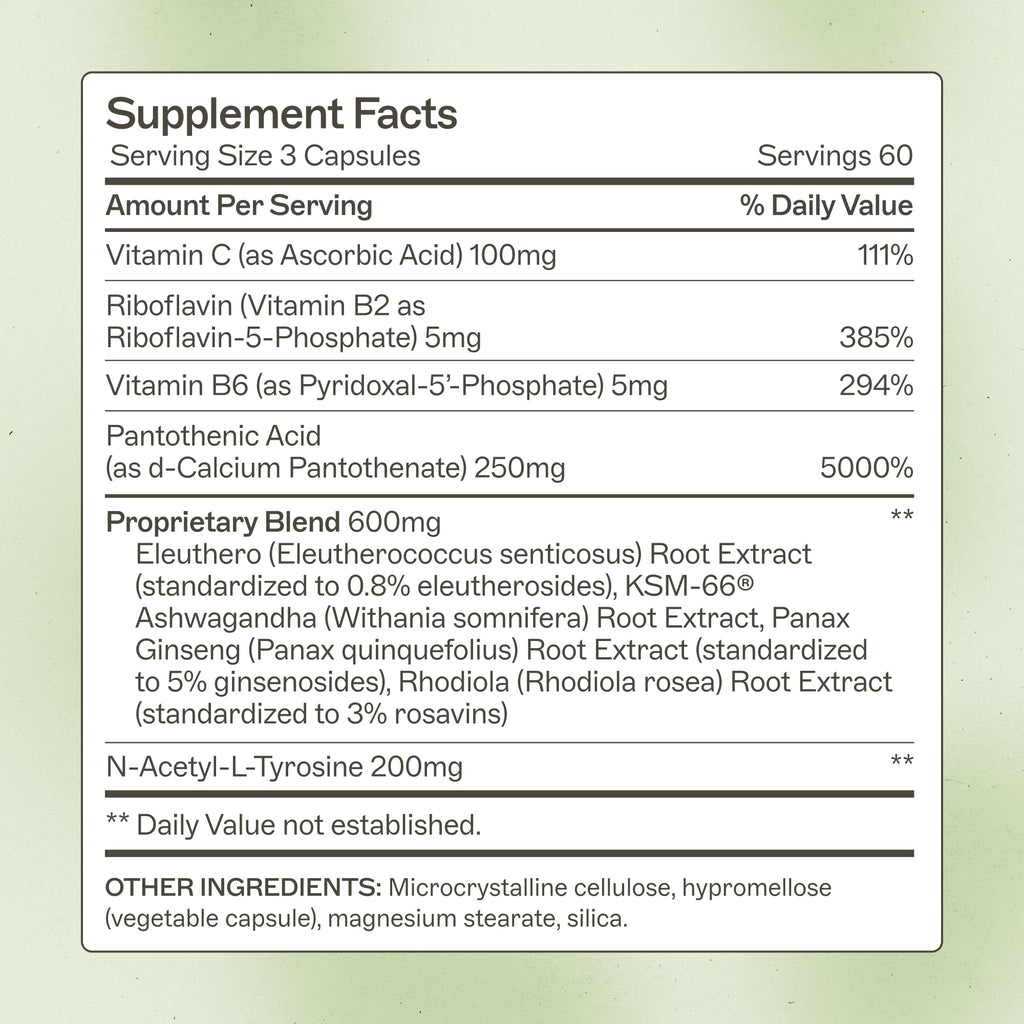Amy Myers MD Adrenal Support with Ashwagandha - 180 Capsules - image 2