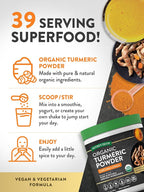 Nature's Truth Organic Turmeric Supplement Powder - 7 oz - image 5