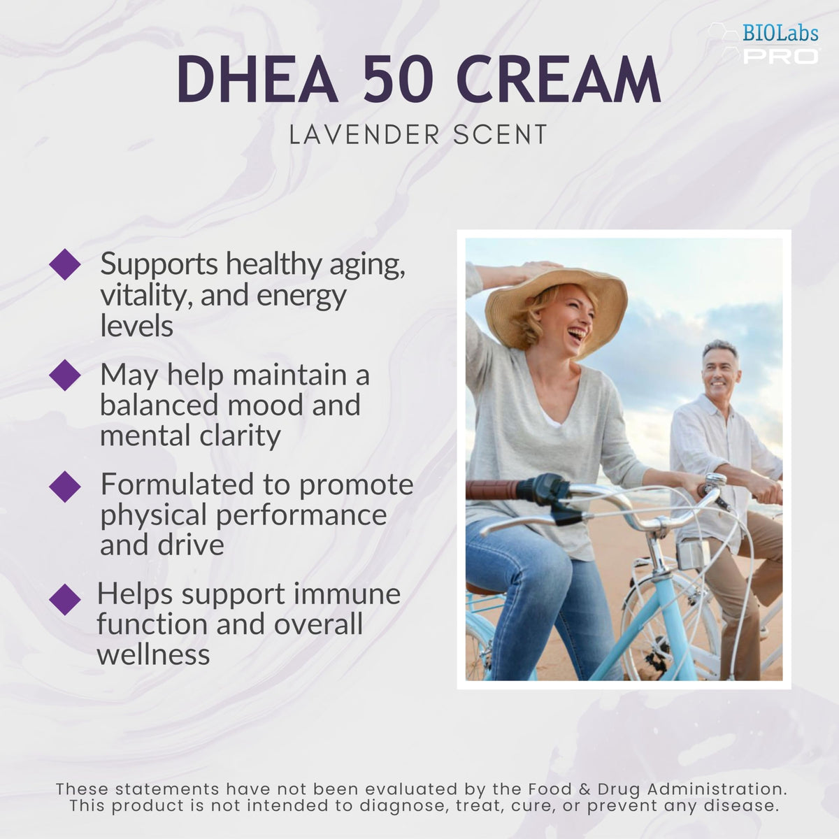 BIOLABS PRO DHEA 50mg Bioidentical Cream - 3 Ounce - image 5