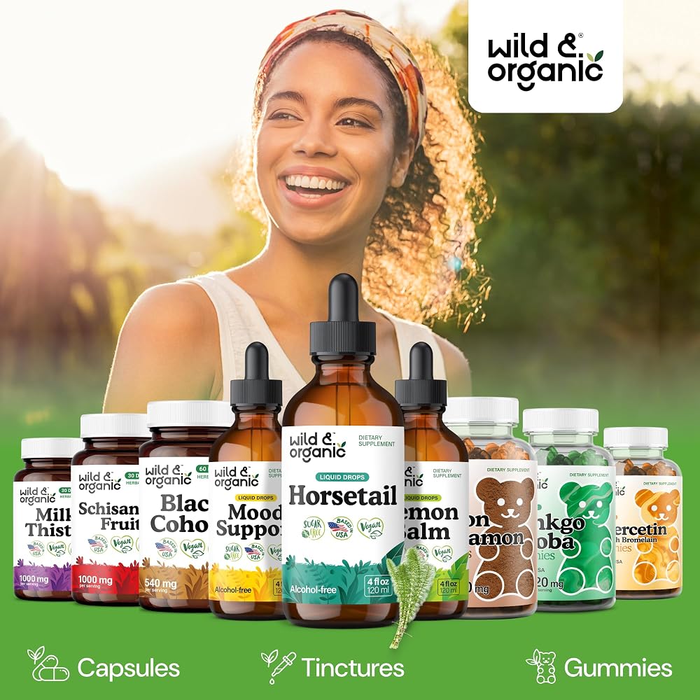 Wild & Organic Horsetail Liquid Drops