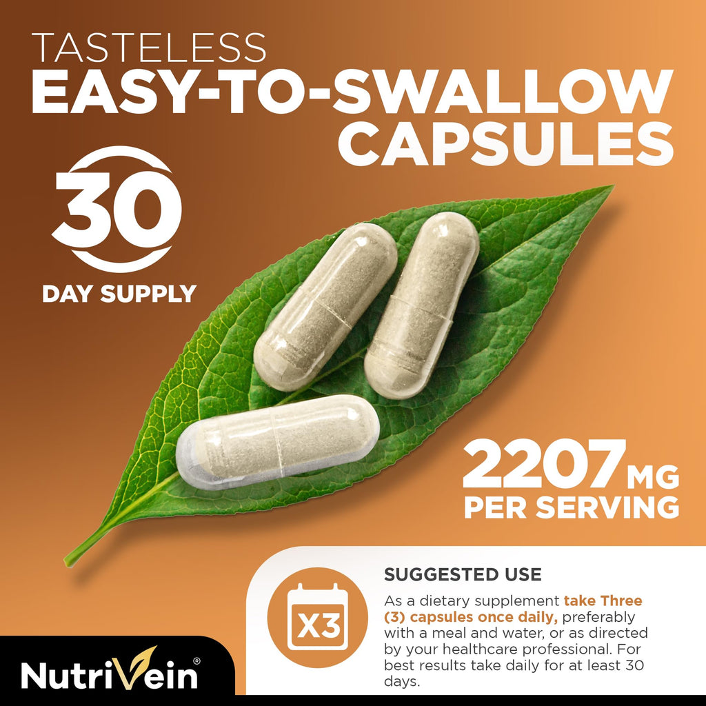 Nutrivein Magnesium L-Threonate 2207mg - 90 Capsules - image 6