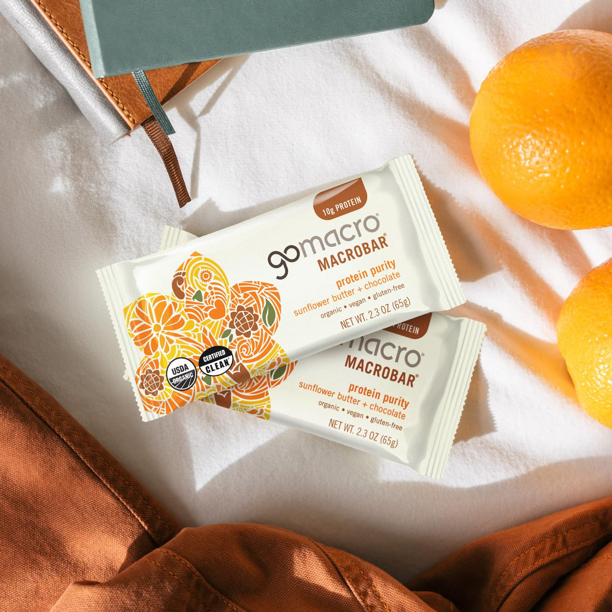 GoMacro MacroBar Organic Vegan Protein Bars