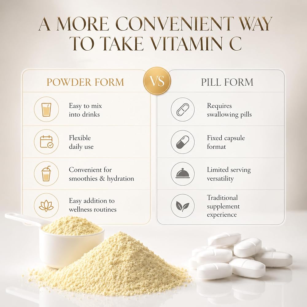 Cocó March N.M.D Vitamin C Powder 1000mg with Zinc & Quercetin - image 4