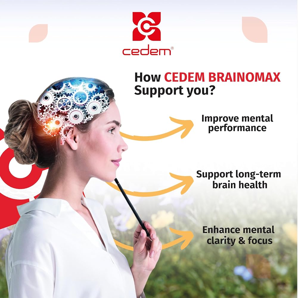 CEDEM BRAINOMAX Brain Booster Powder Sticks for Memory & Focus - 20 Sticks - image 3