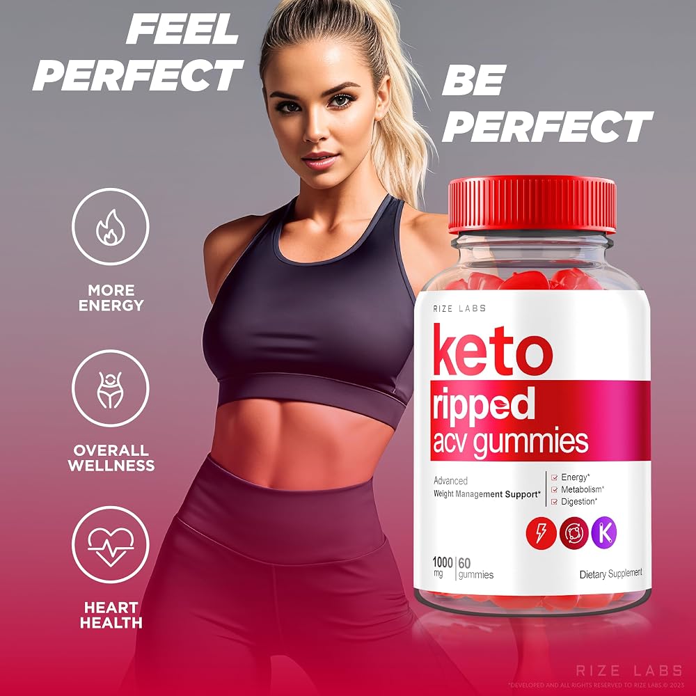 rize labs Keto Ripped ACV Gummies Weight Loss Support - 120 Gummies - image 4