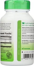 Nature's Way Siberian Eleuthero Root - 100 Vegetarian Capsules - image 2