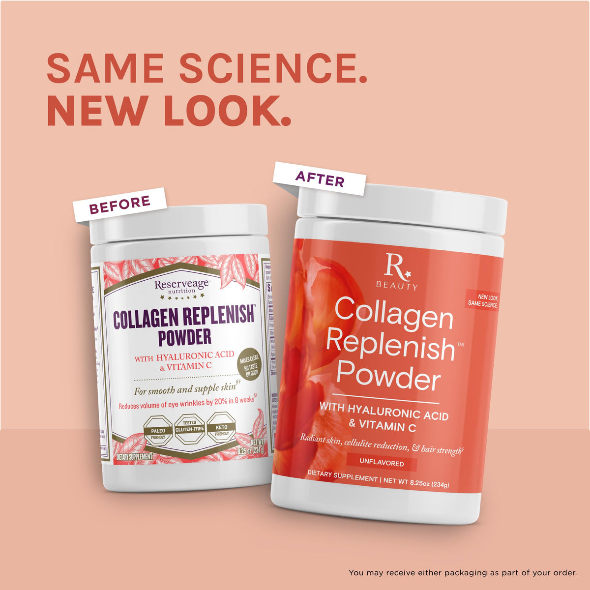 Reserveage Collagen Replenish Powder with Hyaluronic Acid & Vitamin C - 8.25 oz - image 6