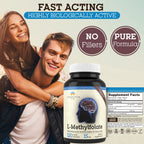 Teraputics L-Methylfolate 15mg Brain Support - 120 Vegan Capsules - image 6