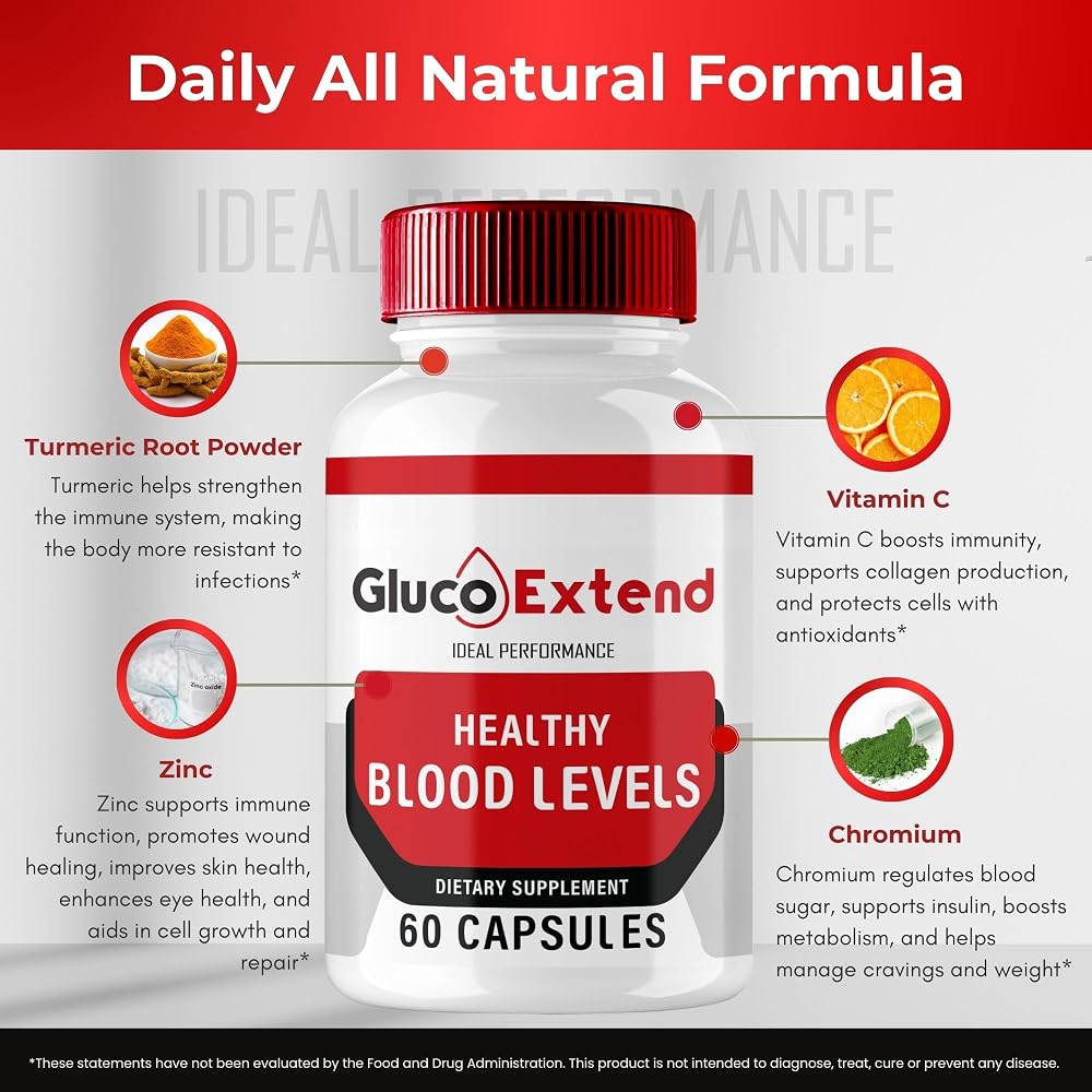 IDEAL PERFORMANCE Gluco Extend Capsules - 120 Count - image 7