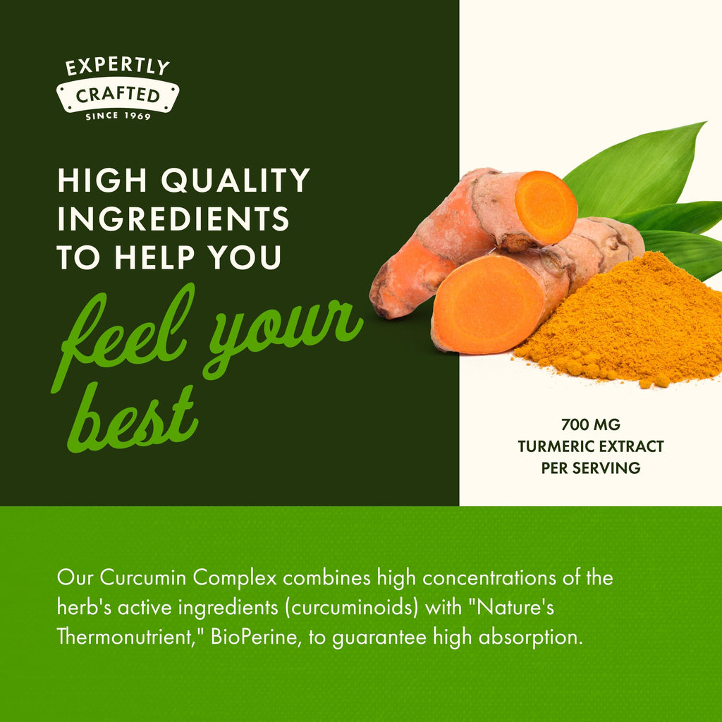 Swanson Curcumin Complex with BioPerine - 240 Vegetarian Capsules - image 5