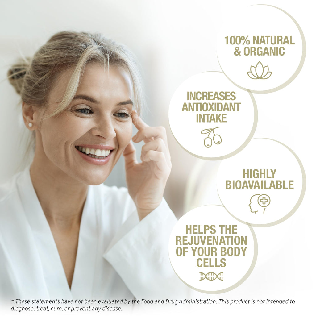 OLIVIE Anti Age Organic Olive Leaf Extract - 40 Capsules - image 5
