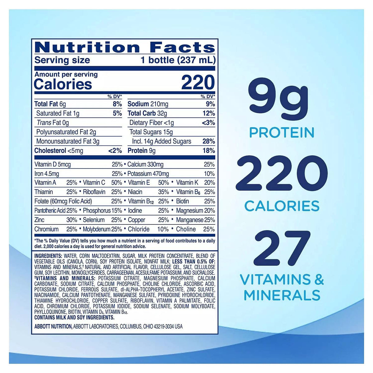 Ensure Original Nutrition Shake Vanilla - 24 Pack (8 fl. oz.) - image 4