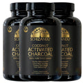 Schizandu Activated Coconut Charcoal Capsules- Supports Health - Vegan
