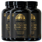 Schizandu Activated Coconut Charcoal Capsules- Supports Health - Vegan