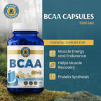 Vykee Nutrition BCAA Capsules 1,000 mg - 120 Count - image 2