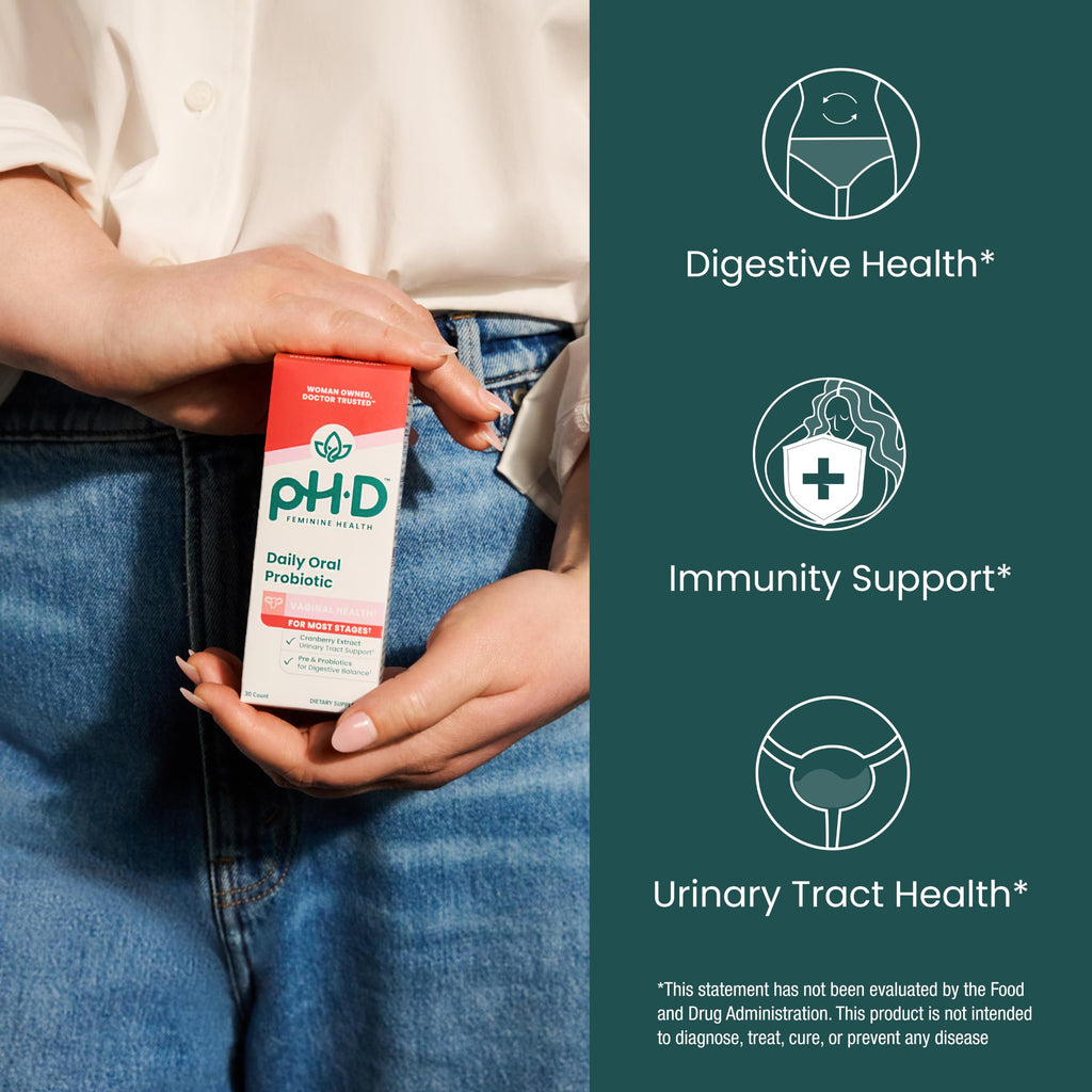 pH-D Feminine Health Vaginal Probiotic Oral Supplement - 30 Capsules - image 5