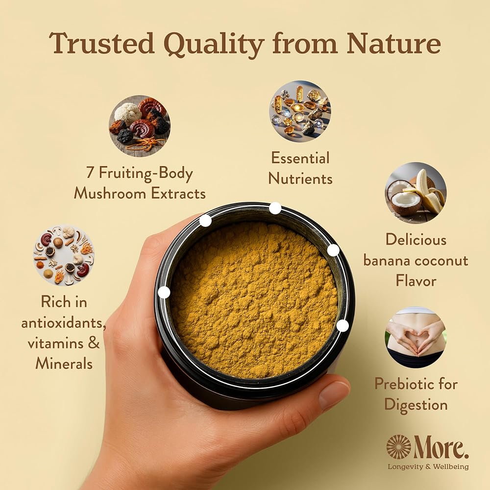 More. Longevity & Wellbeing Vitality Blend Drink Mix