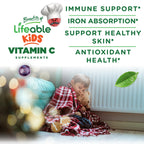 Lifeable Kids Vitamin C Gummies for Immune Support - 90 Count - image 3
