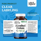 Wild & Organic Alcohol Detox Capsules - Liver & Kidney Support