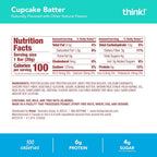 thinkThin think! Minis Protein Snack Bar Cupcake Batter - 15 Count - image 2