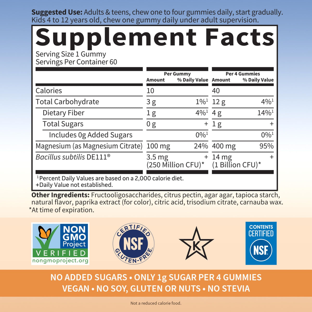Garden of Life Dr. Formulated Magnesium Gummies