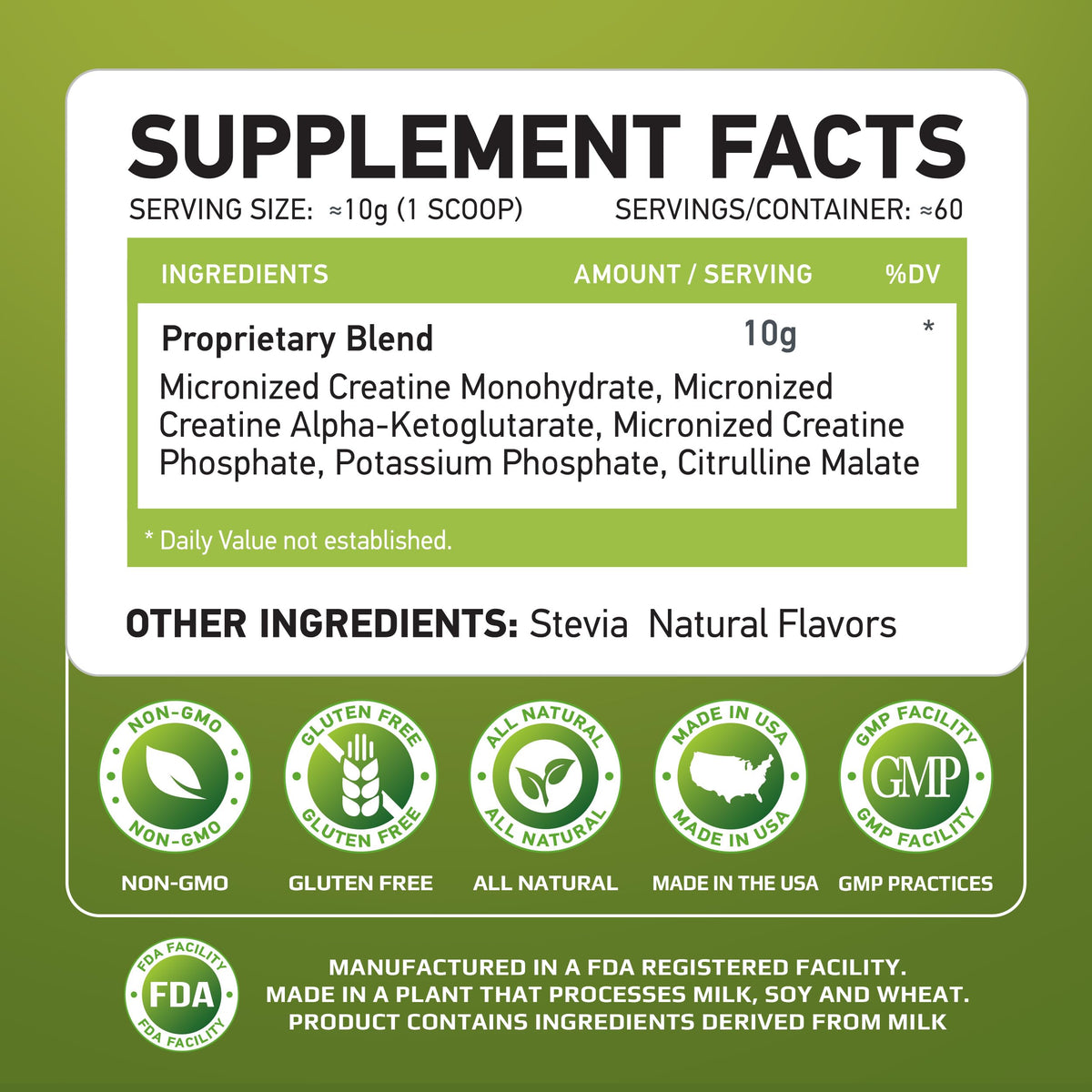 MFL Muscle Creatine