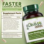 Dimmak Herbs Tendon Mending Pills Capsules - 100 Count - image 6