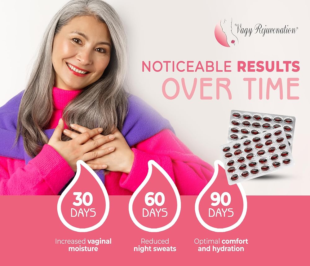 Vagy Rejuvenation Wet by Nature Feminine Hydration - 60 Softgels - image 3