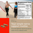 Sunergetic Nerve Support Supplement with Alpha Lipoic Acid 600 mg - 60 Capsules - image 4