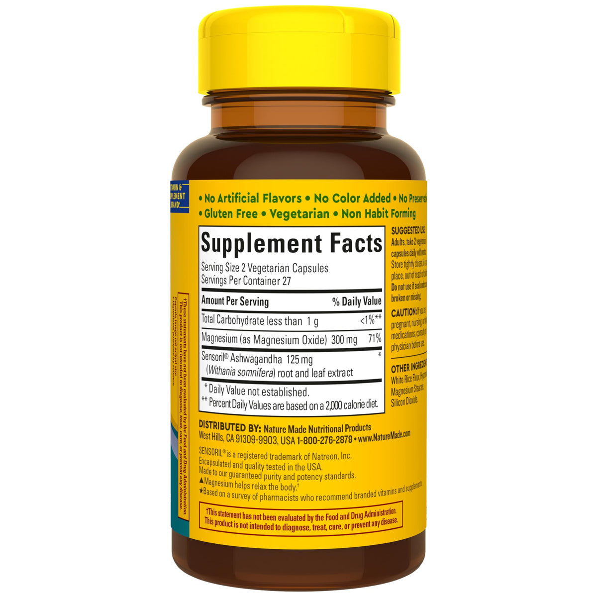Nature Made Wellblends Calm & Relax Ashwagandha Magnesium - image 7