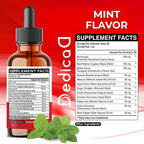 DEDICAD 12-in-1 Wormwood Liquid Drops with Black Walnut - 2 Fl Oz - image 2