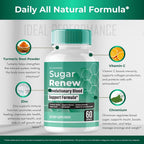 IDEAL PERFORMANCE Sugar Renew Capsules All Natural - 60 Capsules - image 7