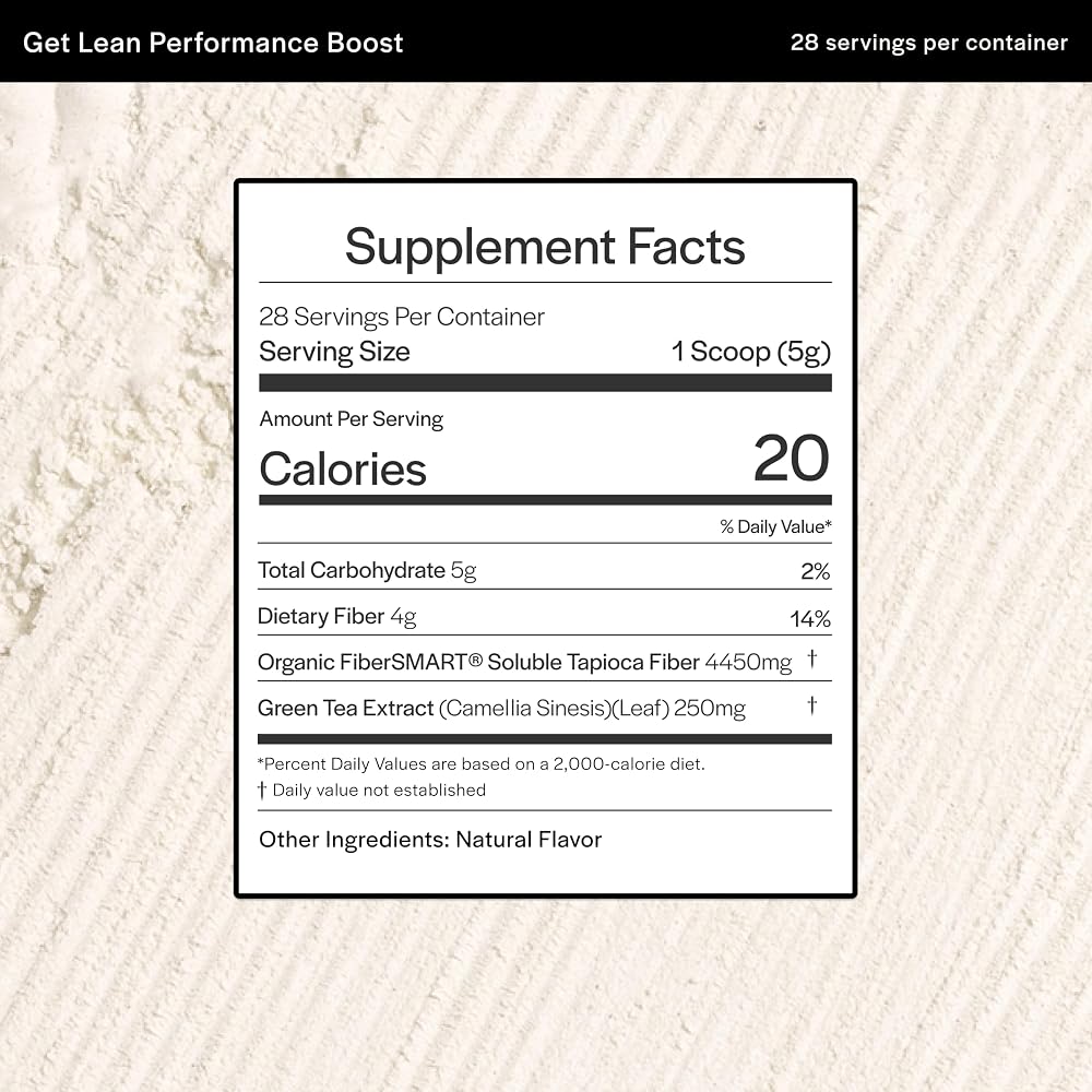 Gainful Fiber Supplement Powder with Green Tea Extract - 28 Servings - image 3