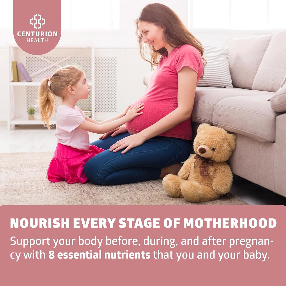 Centurion Health Bump Mini Prenatal Vitamins - 30 Capsules - image 5